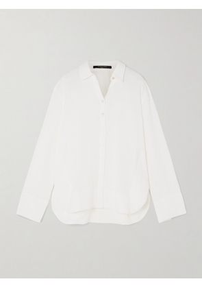 Mother of Pearl - + Net Sustain Oversized Organic Cotton-gauze Shirt - White - x small,small,medium,large,x large
