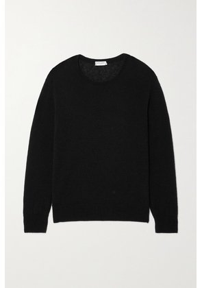 SAINT LAURENT - Cashmere And Silk-blend Sweater - Black - XS,S,M,L,XL
