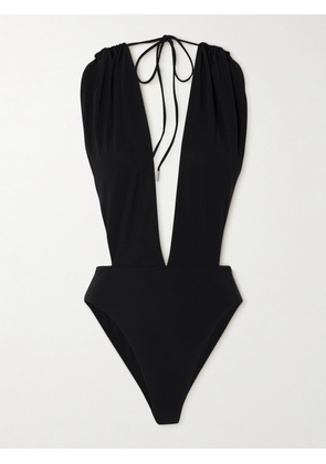 SAINT LAURENT - Halterneck Swimsuit - Black - S,M,L,XL