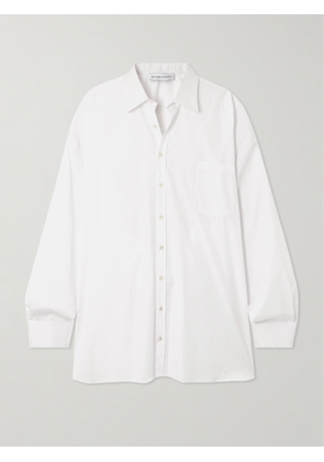 Marie Adam-Leenaerdt - Oversized Cotton-poplin Shirt - White - FR34,FR36,FR38,FR40,FR42