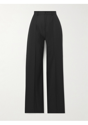 Marie Adam-Leenaerdt - Wool Wide-leg Pants - Black - FR34,FR36,FR38,FR40,FR42