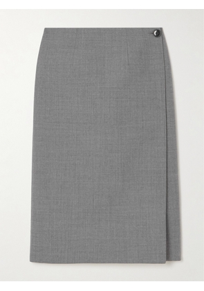 Marie Adam-Leenaerdt - Reversible Wool Midi Wrap Skirt - Multi - FR34,FR36,FR38,FR40,FR42