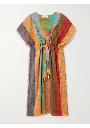 Admona - + Net Sustain Ramzi Belted Jacquard Maxi Dress - Multi - small,medium,large