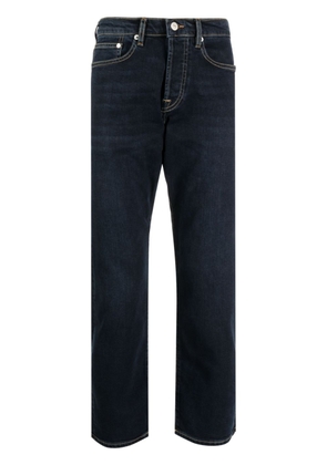 PS Paul Smith logo-patch straight-leg jeans - Blue