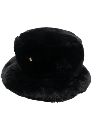 Moose Knuckles faux-fur bucket hat - Black