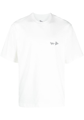 and Wander logo-print short-sleeve T-shirt - White