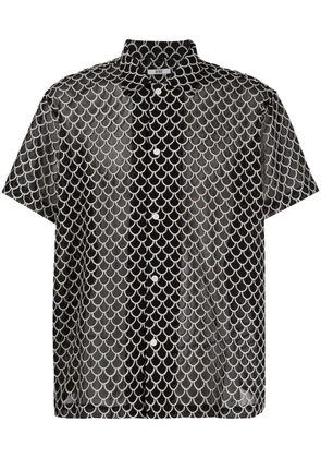 BODE all-over graphic-print shirt - Black