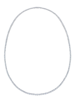 De Beers Jewellers 18kt white gold Diamond Line necklace - Silver