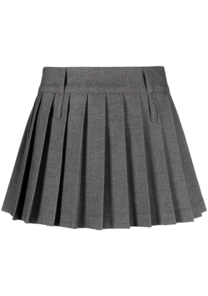 The Frankie Shop Blake pleated mini skirt - Grey