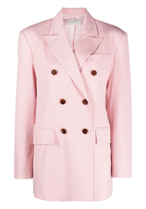 LVIR Double Breasted Wool Jacket - Pink