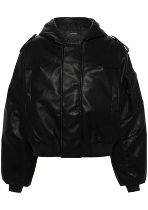 ENTIRE STUDIOS Moto padded bomber jacket - Black
