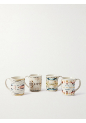 Pendleton - 12oz. High Desert Set of Four Printed Ceramic Mug Set - Men - Multi