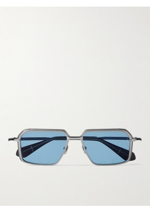 Jacques Marie Mage - Vasco Square-Frame Silver-Tone Sunglasses - Men - Silver