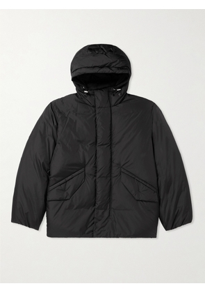 Theory - Liston Quilted Recycled-Shell Hooded Down Jacket - Men - Black - XS