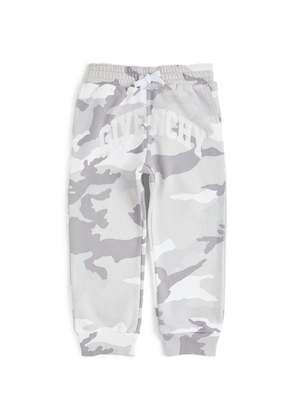 Givenchy Kids Camouflage Curved-Logo Sweatpants (4-12 Years)