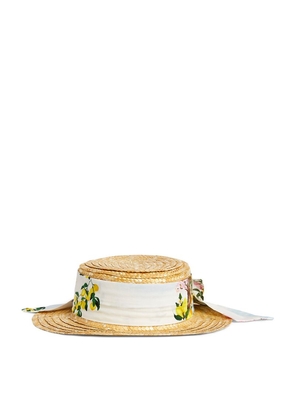 Patachou Straw Beach Hat