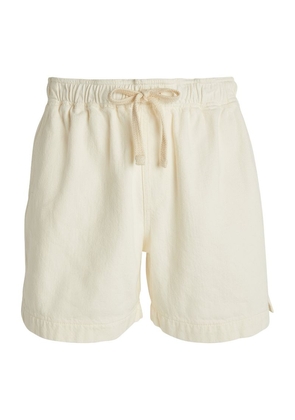 Frame Cotton Terry Drawstring Shorts