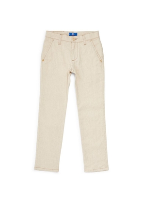 Stefano Ricci Kids Linen-Cotton Trousers (4-16 Years)