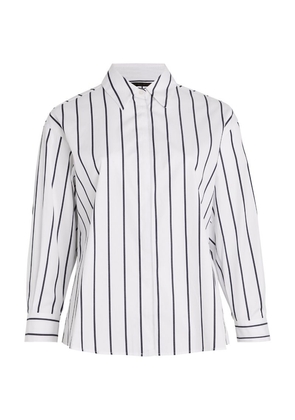 Marina Rinaldi Cotton Striped Shirt