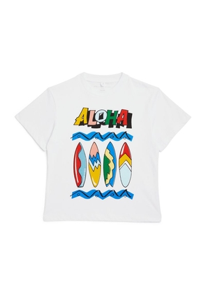 Stella Mccartney Kids Aloha Print T-Shirt (3-14 Years)