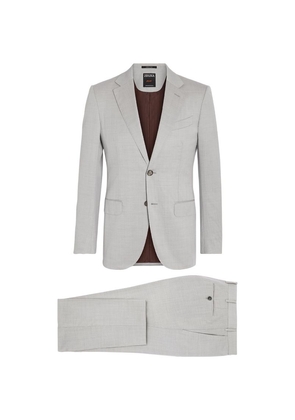 Zegna Wool Single-Breasted 2-Piece Suit
