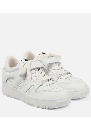 Isabel Marant Baps leather sneakers