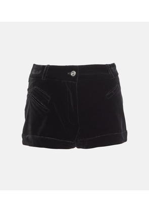 Etro Cotton velvet shorts