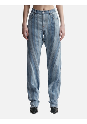 Spiral Baggy Jeans
