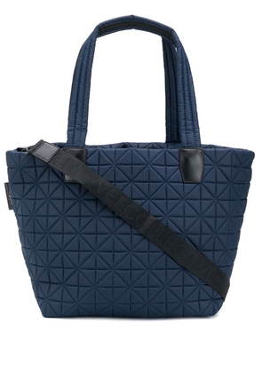 VeeCollective large quilted tote bag - Blue