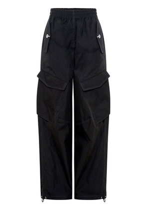 Dion Lee straight-leg cargo trousers - Black