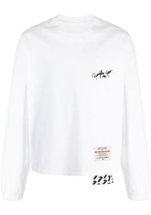 RRR123 CVA Signature Series cotton T-shirt - White