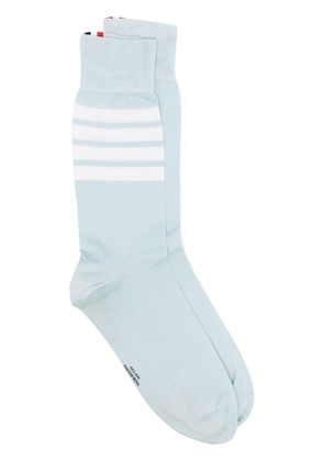 Thom Browne grosgrain-loop ankle socks - Blue