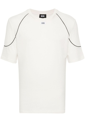 Gcds Comma cotton T-shirt - Neutrals