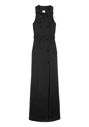 Burberry double-breasted trench dress - Black