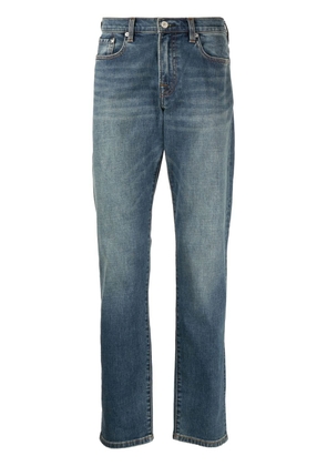 PS Paul Smith tapered antique-washed jeans - Blue