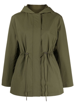 Claudie Pierlot reversible hooded short coat - Green