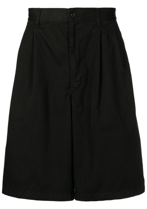 Comme Des Garçons Shirt knee-length tailored shorts - Black