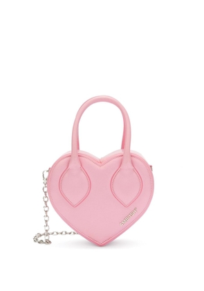 AMBUSH Heart leather tote bag - Pink