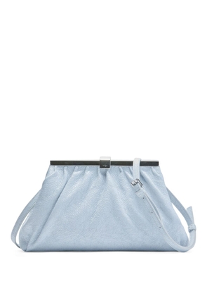 Nº21 Puffy Jeanne leather shoulder bag - Blue