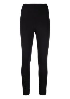 Moncler Grenoble logo-embellished high-waist leggings - Black