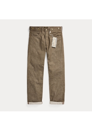 Limited-Edition Olive Selvedge Jean