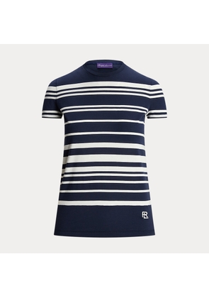 Variegated Striped Jersey Tee