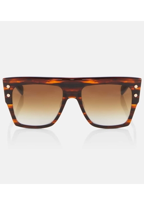Balmain BI flat-top sunglasses