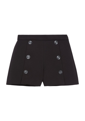 The Kooples Button-Detail Shorts