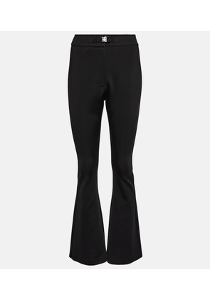 4G jersey flared pants in black - Givenchy