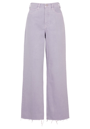 Frame Le High 'N' Tight Wide-leg Jeans - Lilac - W27