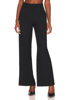 ALLSAINTS Seline Trousers in Black. Size 12.