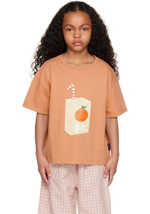 Daily Brat Kids Orange Drizzle Juice T-Shirt