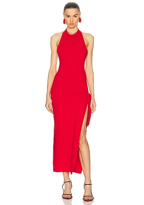 Simon Miller Junjo Knit Dress in Retro Red - Red. Size L (also in M, S, XS).