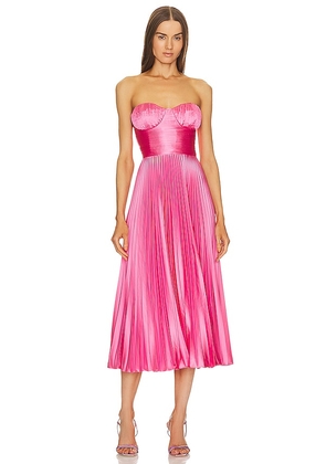 AMUR Kin Strapless Dress in Pink. Size 12.